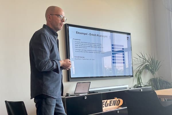 Øyvind Bjelland holder frokostseminar om AI-prosjekter